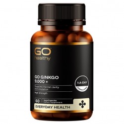 Go Healthy 银杏胶囊60粒 支持大脑功能 保质期2027.9 Go Healthy 银杏胶囊60粒 支持大脑功能 保质期2027.9